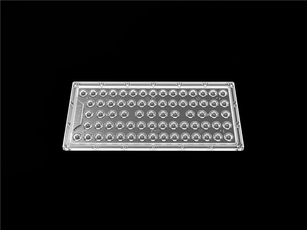 XH-BAA70TYPE5-327155-JY LED ऑप्टिक्स लेंस 4 पीस 3030 इंटीग्रेशन 70 इन 1 TP5