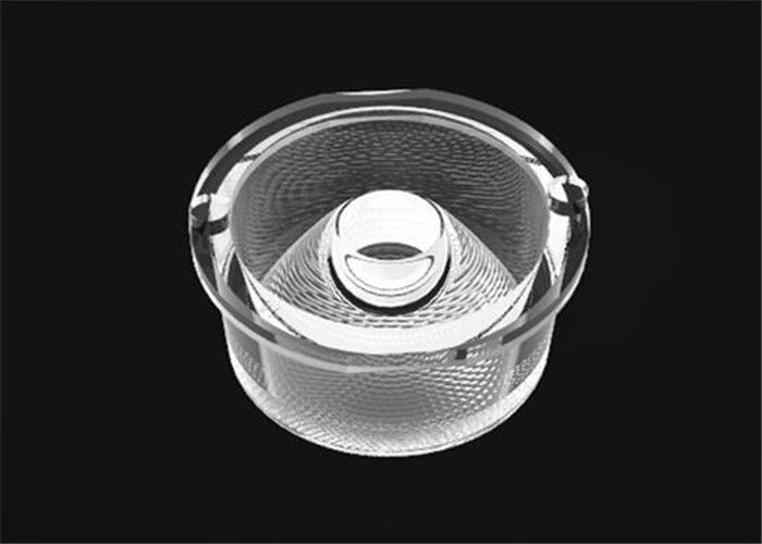 D22 * H11.7mm आकार उच्च शक्ति एलईडी लेंस, एलईडी लाइट्स के लिए कोलिमीटर लैंस एलईडी बल्ब लेंस