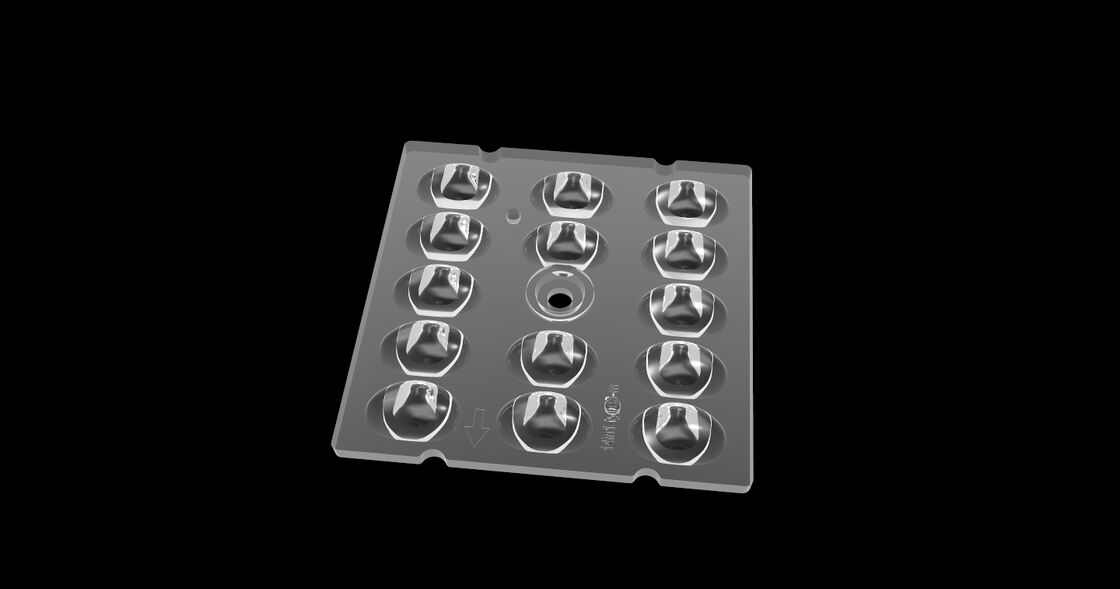 प्रकार 3 वाहन एलईडी स्ट्रीट लाइट रेट्रोफ़िट किट लेंस आम सामग्री प्लास्टिक / सिलिकॉन