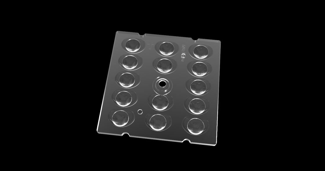 प्रकार 3 वाहन एलईडी स्ट्रीट लाइट रेट्रोफ़िट किट लेंस आम सामग्री प्लास्टिक / सिलिकॉन